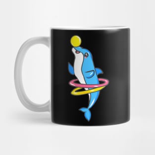 cute dolphin design whale fish animal welfare dolphin Mug